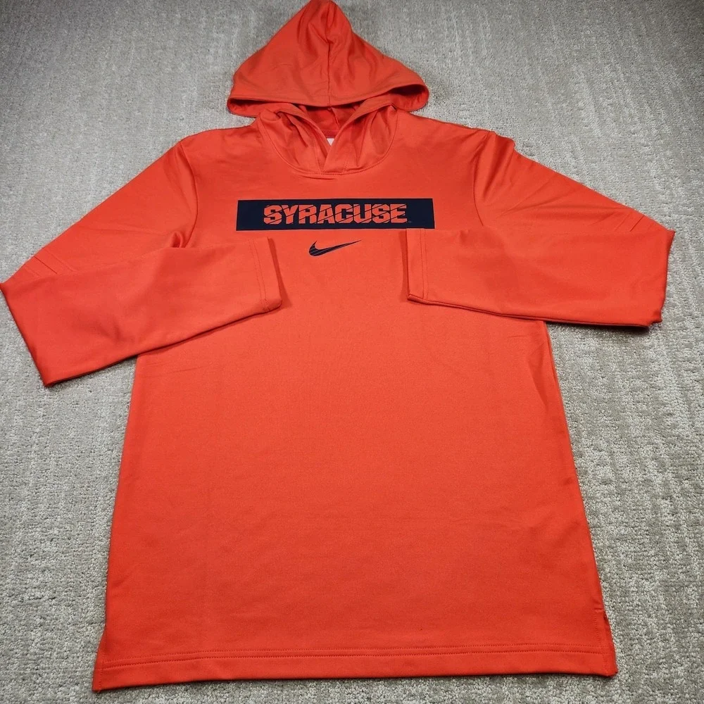 Syracuse Orange Hoodie Men Small Nike Lightweight Dri Fit ADV Stretch - Picture 2 of 10